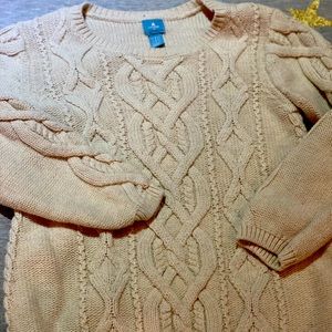 Baby Gap cable knit sweater- Cream/Ivory size 5